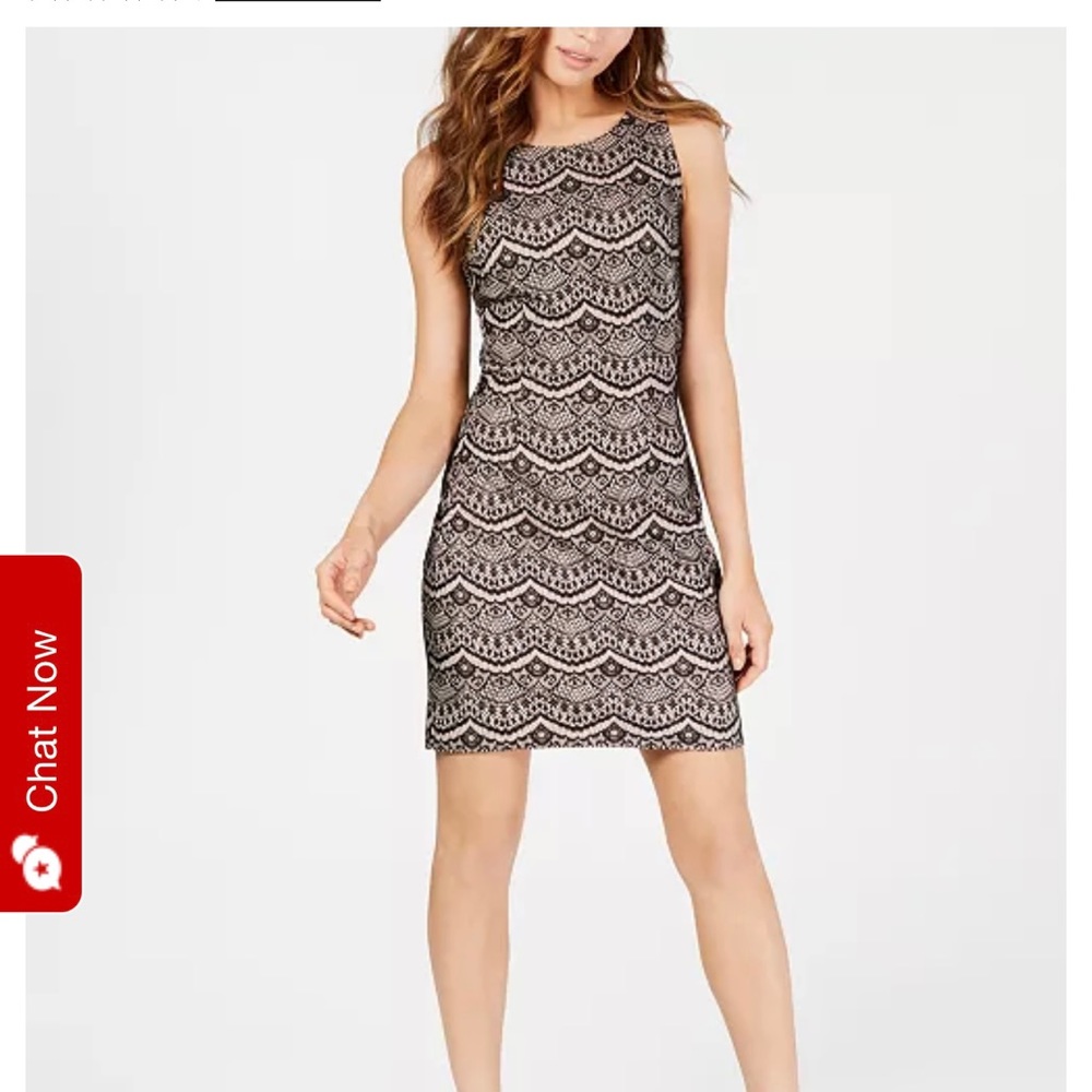GUESS Lace Sheath Dress